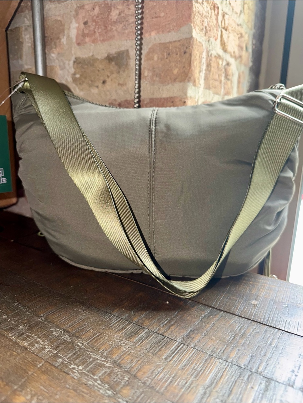 wild fable Olive Green Shoulder Bag